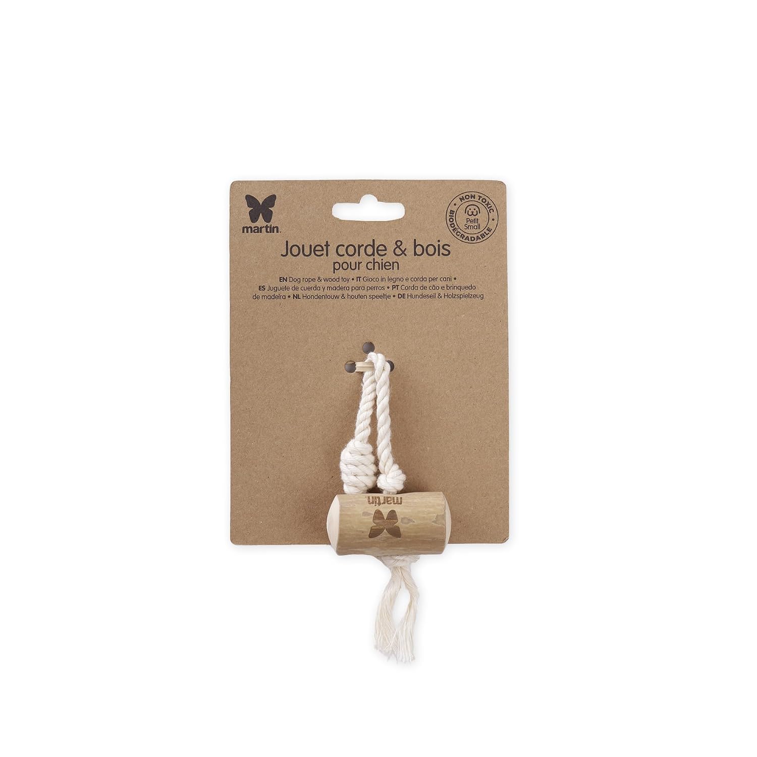MARTIN — Jouet en bois de caféier pour chien