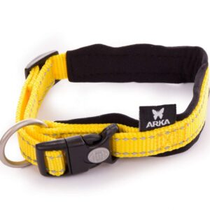 MARTIN Sellier Neo+ — Collier jaune 15 mm 30-35 cm