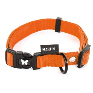 MARTIN SELLIER — Collier classique réglable en nylon orange