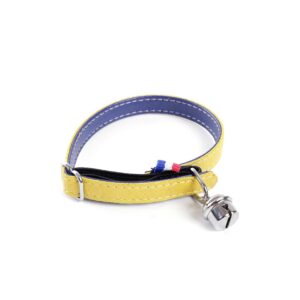 MARTIN — Collier pour chat en cuir et simili cuir irisé