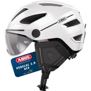ABUS Pedelec 2.0 ACE — Casque de vélo urbain avec visière