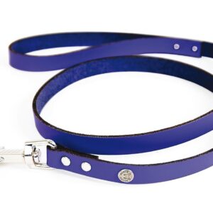 MARTIN — Laisse en cuir coloré classique