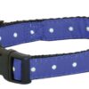 MARTIN SELLIER Beach — Collier réglable en nylon bleu/noir