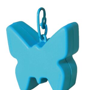 MARTIN — Distributeur de sacs Papillon bleu