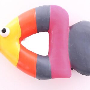 MARTIN SELLIER — Poisson papillon sonore en latex naturel