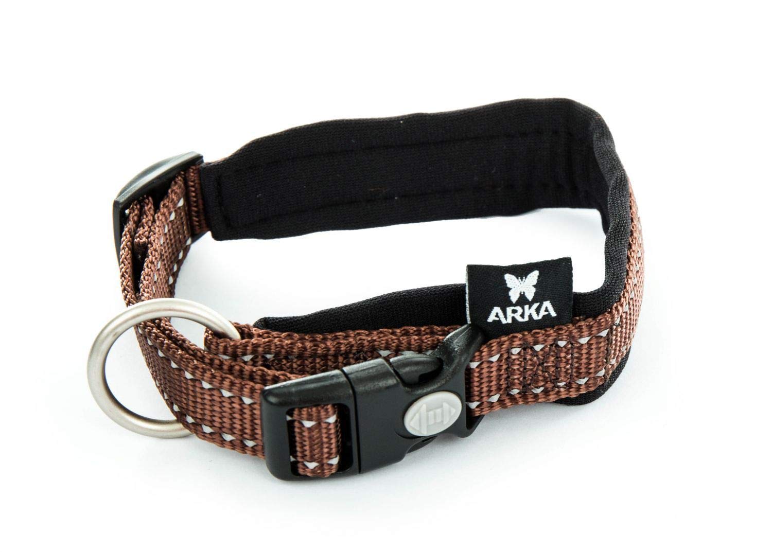 martin Sellier Neo+ — Collier marron 15 mm 30-35 cm