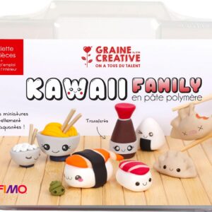 GRAINE CREATIVE — Mallette créative Kawaii Asie