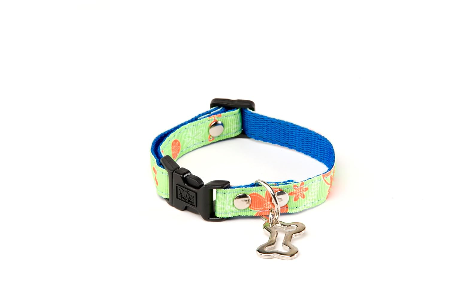 ALTER EGO — Collier en nylon Floralies vert 15 mm