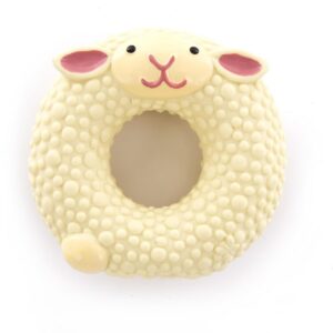 MARTIN SELLIER — Jouet donut mouton sonore en latex naturel