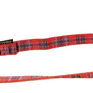 ARKA HAOK — Laisse avec poignée confort Kilt-Plaid 20 mm