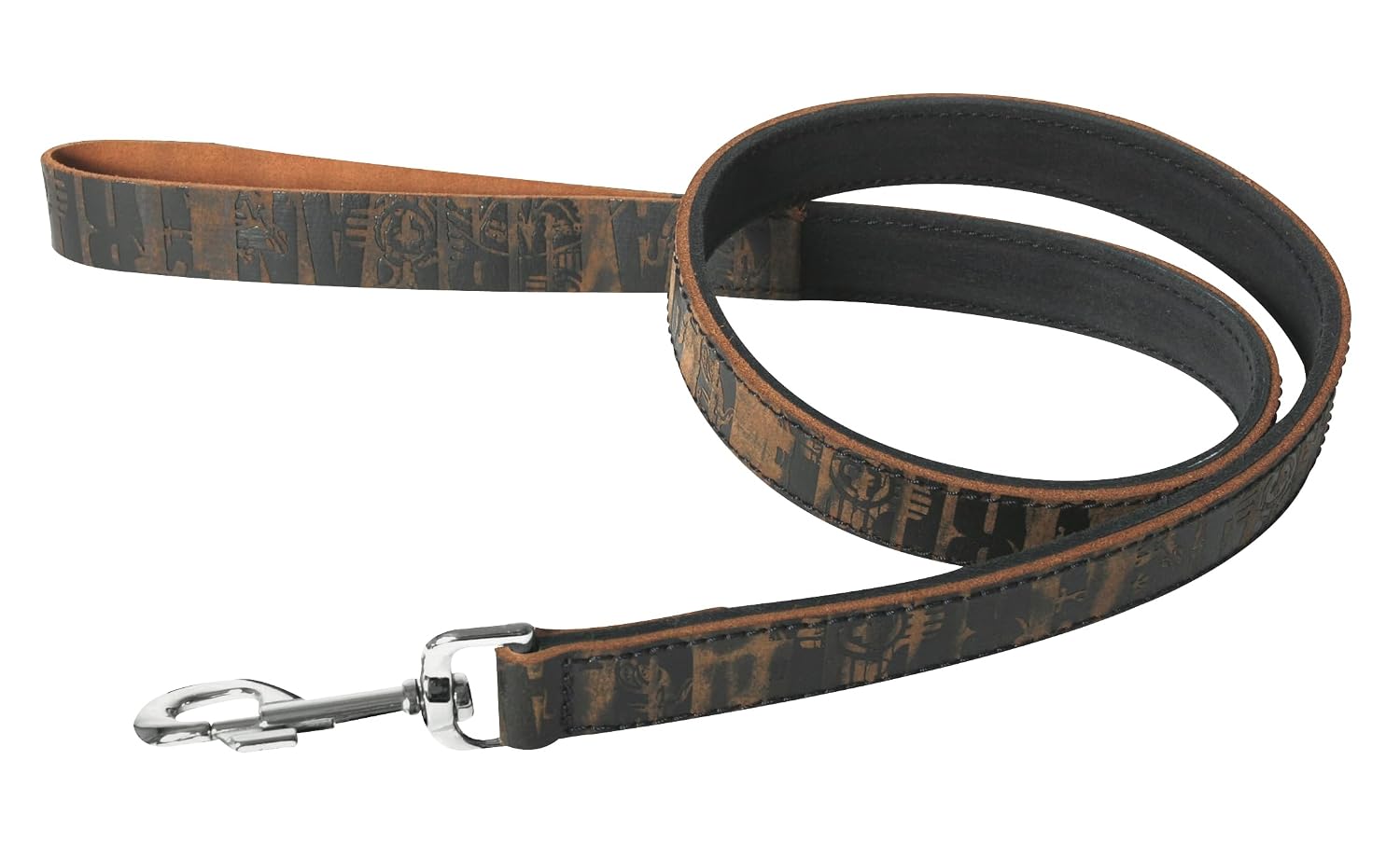 MARTIN SELLIER Urban Tribe — Laisse pour chien en cuir 50 cm