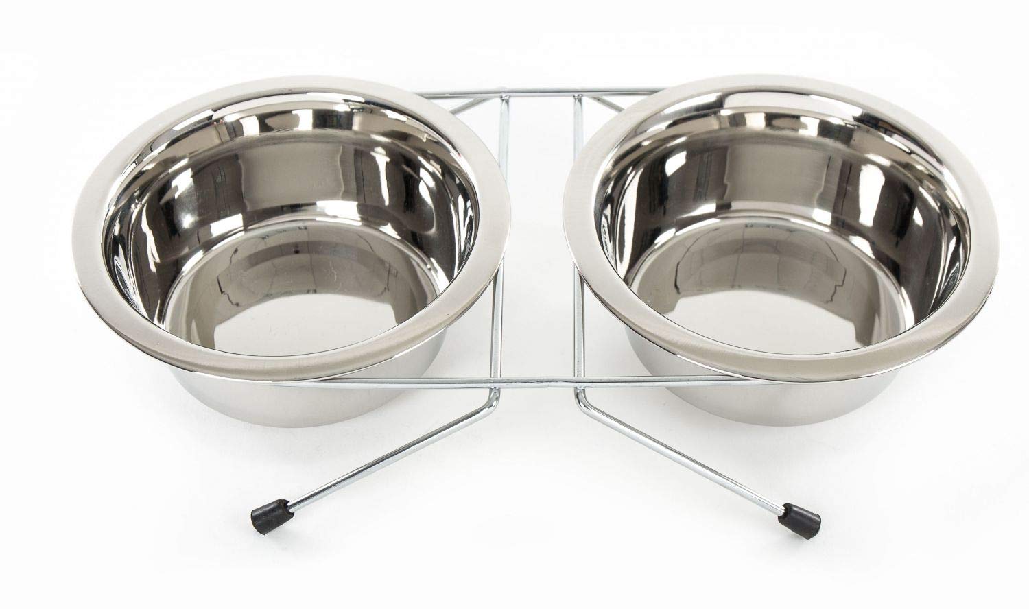 MARTIN — Support avec 2 gamelles inox 1,5 L