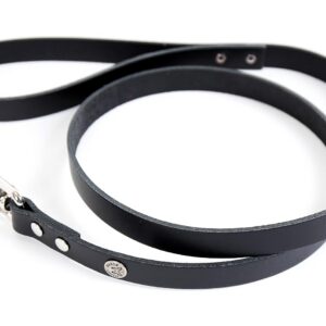 MARTIN — Laisse en cuir coloré classique