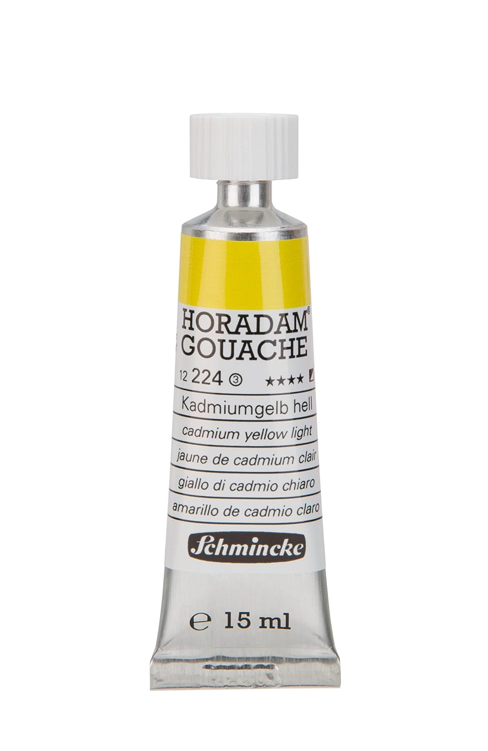 SCHMINCKE Horadam Gouache — Peinture 15 ml jaune cadmium clair