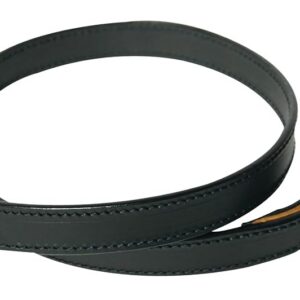 MARTIN — Laisse pour chien en cuir Black & Tan 100 cm