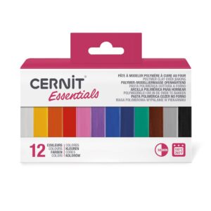 CERNIT Number One — Assortiment de 12 pâtes polymères 25 g