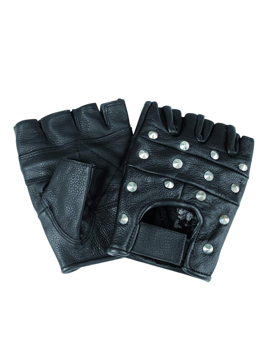 MIL-TEC — Gants homme en cuir de chèvre noir