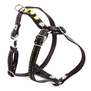 MARTIN SELLIER — Harnais fluo noir/jaune 15-35/45 cm