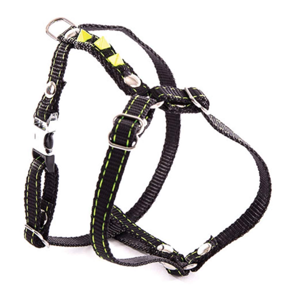 MARTIN SELLIER — Harnais fluo noir/jaune 10-30/40