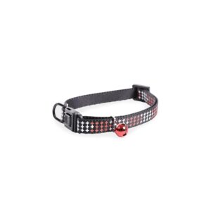 martin Collection Croix — Collier réfléchissant pour chat