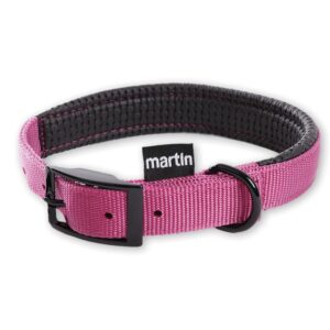 MARTIN SELLIER Confort — Collier classique en nylon rose