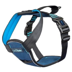 CARSAFE — Harnais de sécurité pour chien XS bleu