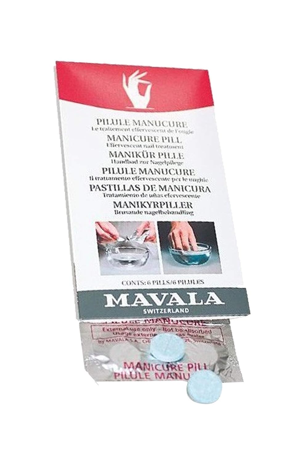 MAVALA Manucure — Comprimés lot de 6, 200 g