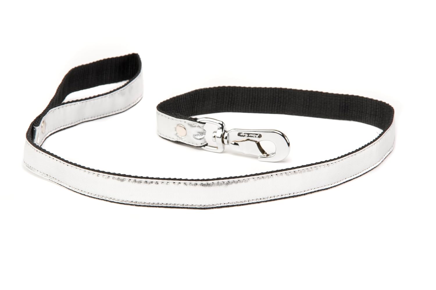 ALTER EGO Disco White — Laisse pour chien 25 mm x 100 cm