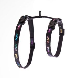 MARTIN Frimousse — Harnais en nylon pour chat noir 35-50 cm