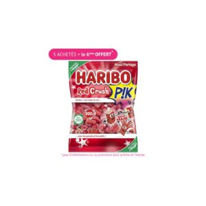 HARIBO Red Crush Pik — Bonbons gélifiés 500 g