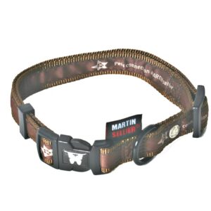 MARTIN Sellier Pets Connection — Collier réglable nylon marron 40/55 cm
