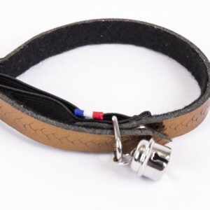 MARTIN — Collier en cuir tressé pour chat