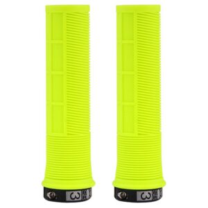 Muc-Off — Grips vélo lock-on jaune fluo/noir