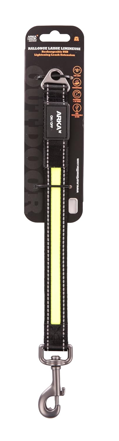 MARTIN — Laisse rallonge lumineuse en nylon USB