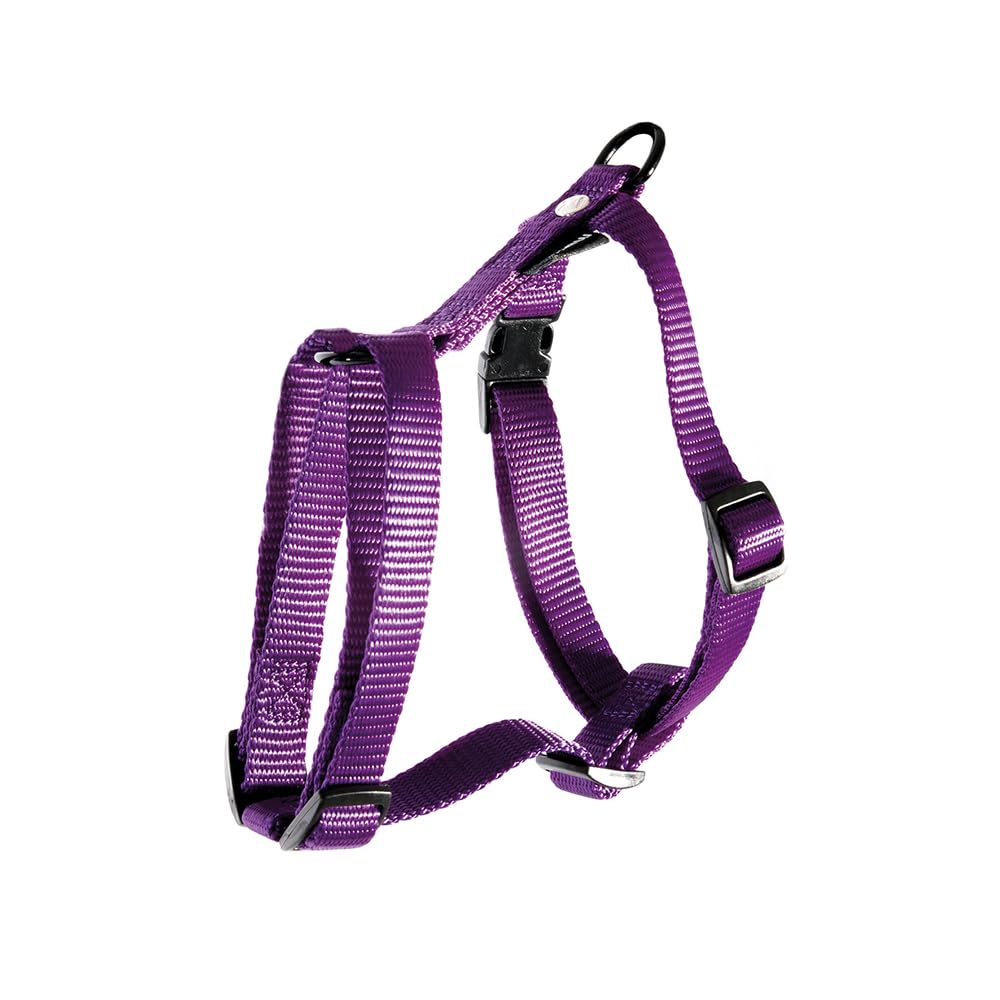 MARTIN — Harnais pour chien confort en nylon mauve 90/110 cm