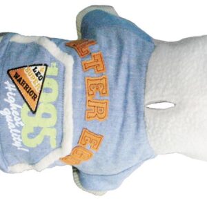 ALTER EGO — Pull pour chien Teddy bleu 34 cm