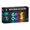GEEK MONKEY — Néon LED Game Over multicolore USB 23 cm