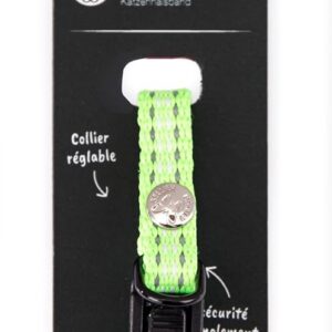 MARTIN — Collier de sécurité en nylon pour chat