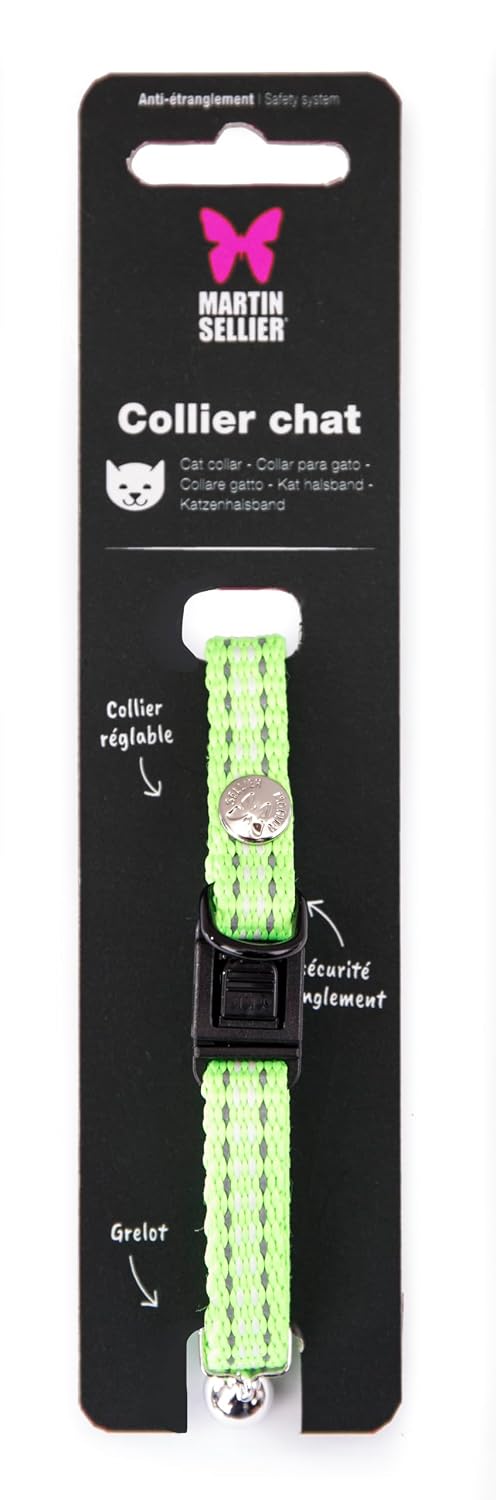 MARTIN — Collier de sécurité en nylon pour chat