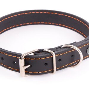MARTIN — Collier en cuir flash