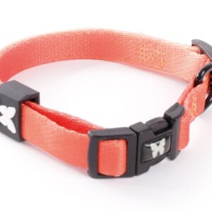 MARTIN — Collier réglable en nylon Color Vibe chocolat