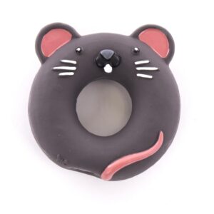 MARTIN — Jouet donut brie pour chien en latex naturel