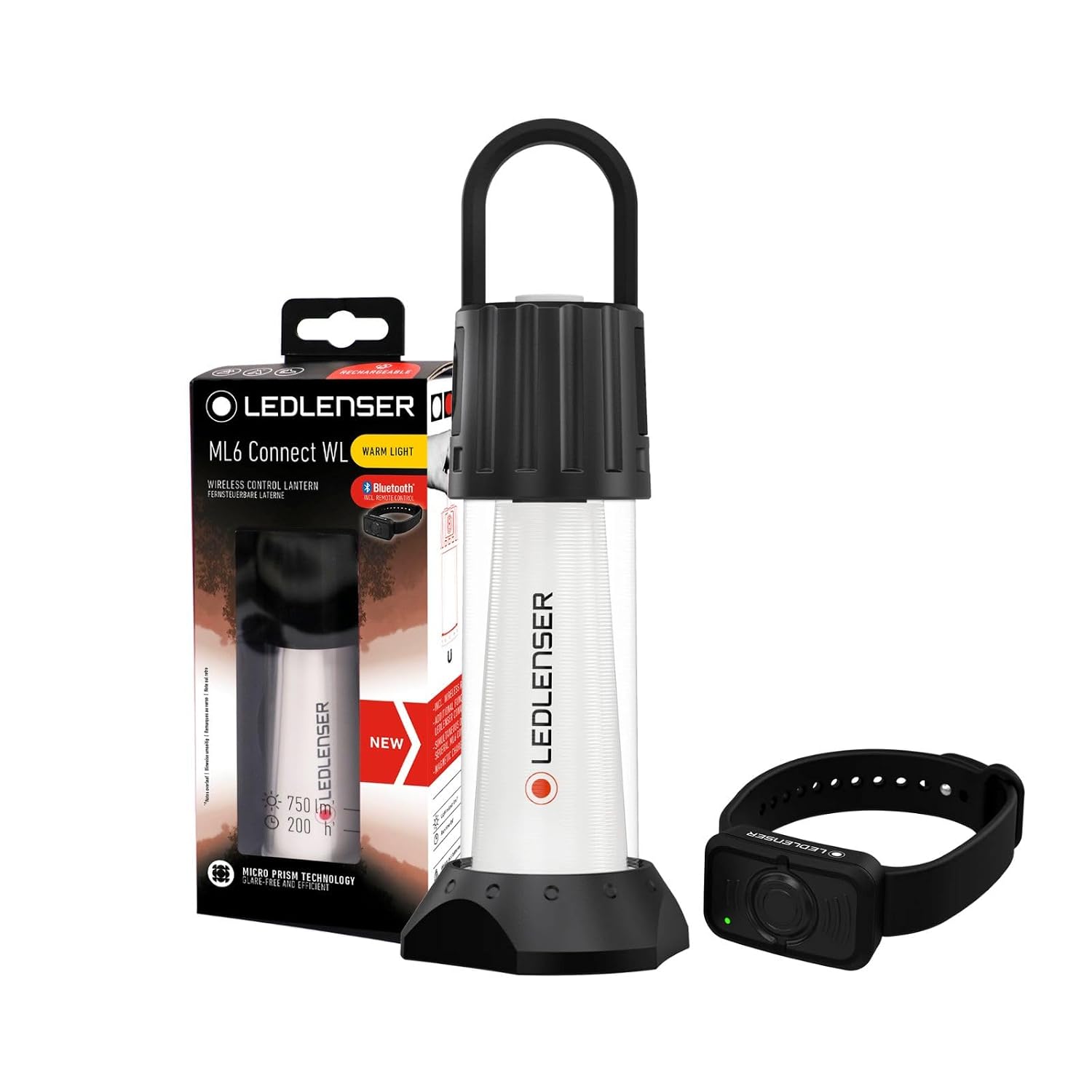 LEDLENSER ML6 Connect Warm — Lanterne rechargeable 750 lm