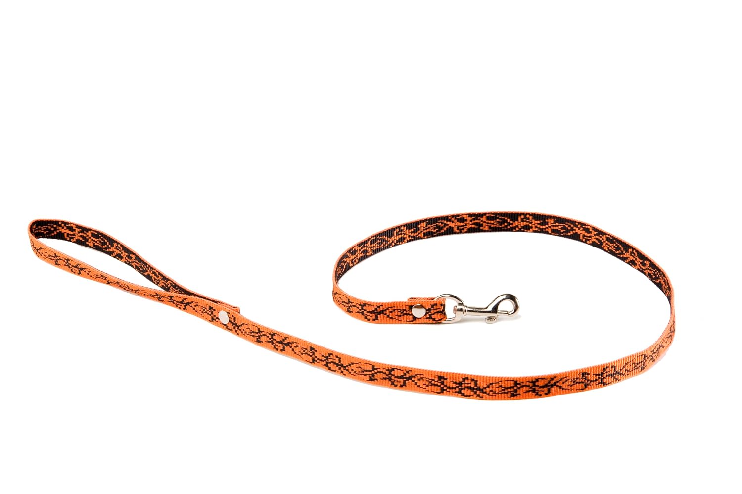 ALTEREGO — Laisse pour chien S 15 mm orange tatouage