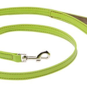 MARTIN SELLIER Citadine — Laisse en cuir pour chien verte S