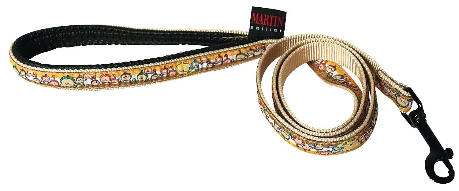 MARTIN SELLIER Smiles — Laisse pour chien en nylon 100 cm