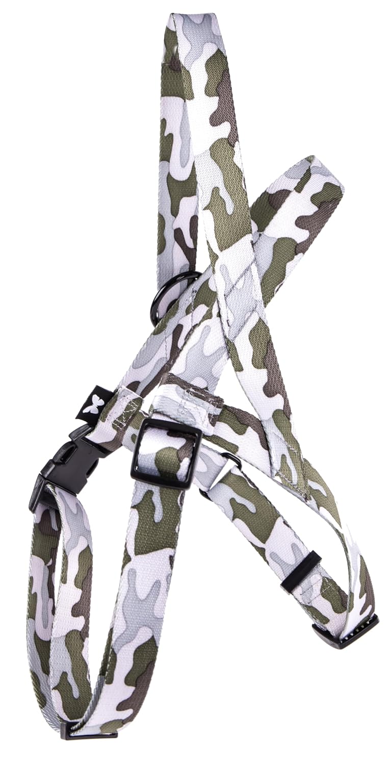 MARTIN — Harnais norvégien en nylon camouflage