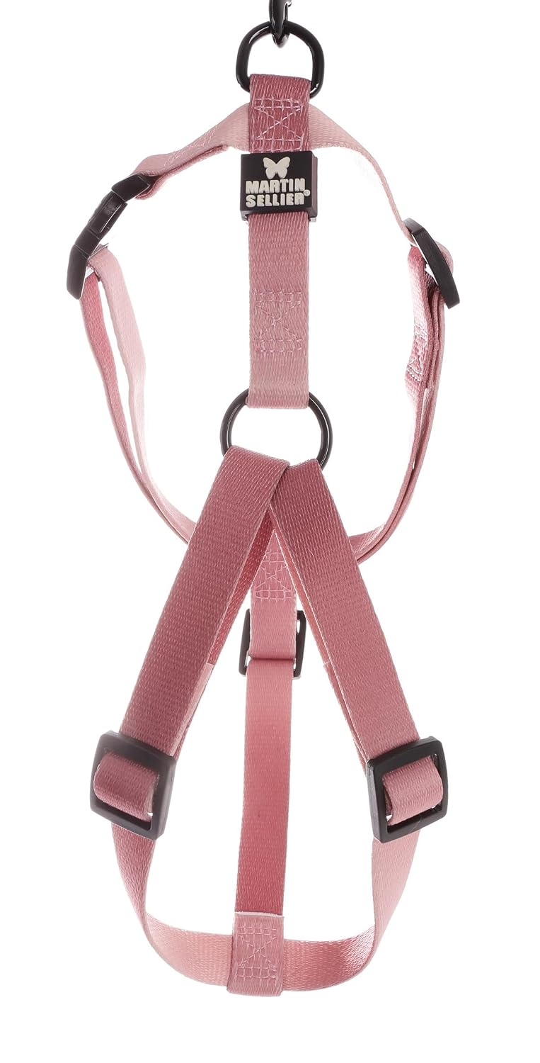 MARTIN SELLIER Color Vibe — Harnais pour chien réfléchissant bordeaux
