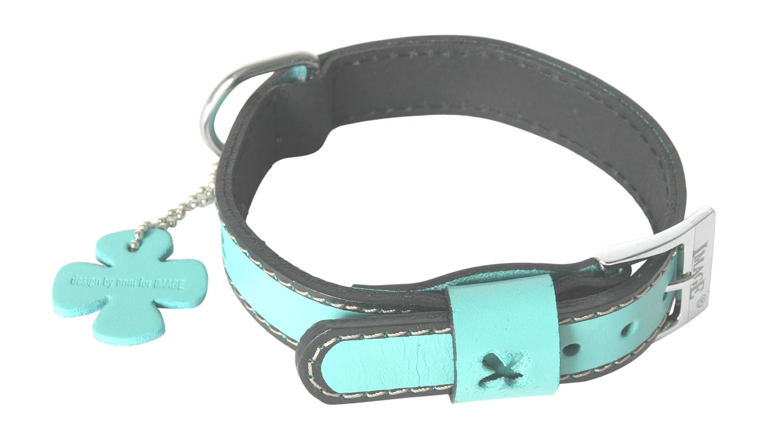 MARTIN SELLIER Bowxy — Collier en cuir pour chien 35/60