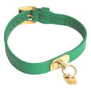 MARTIN Sellier — Collier en cuir d’agneau pour chien 18/40